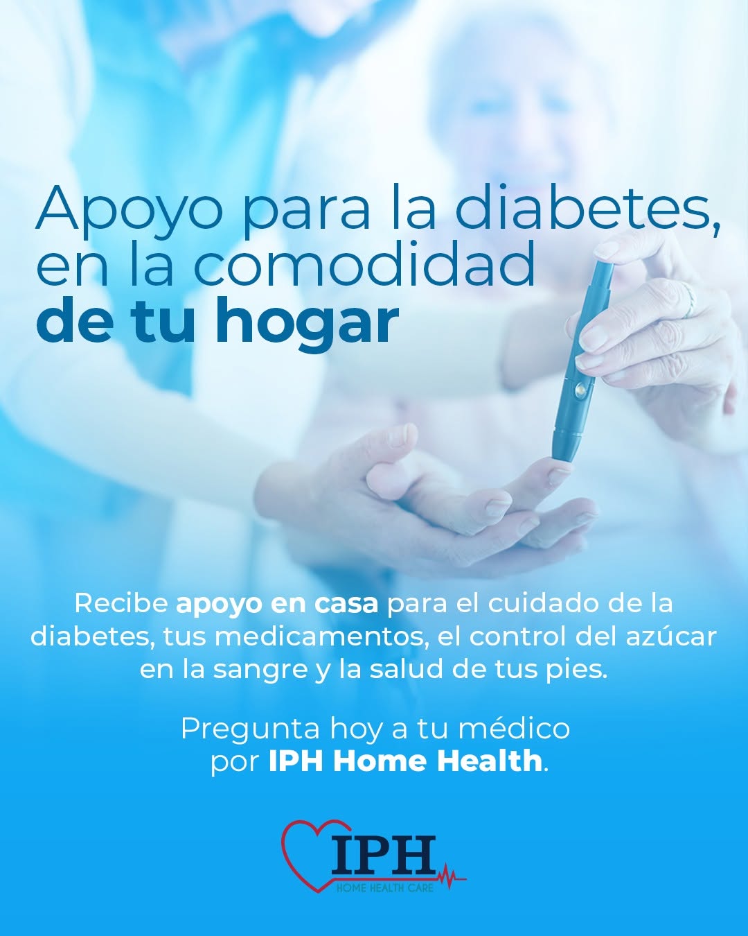Publicación de IPH sobre apoyo para diabetes en casa