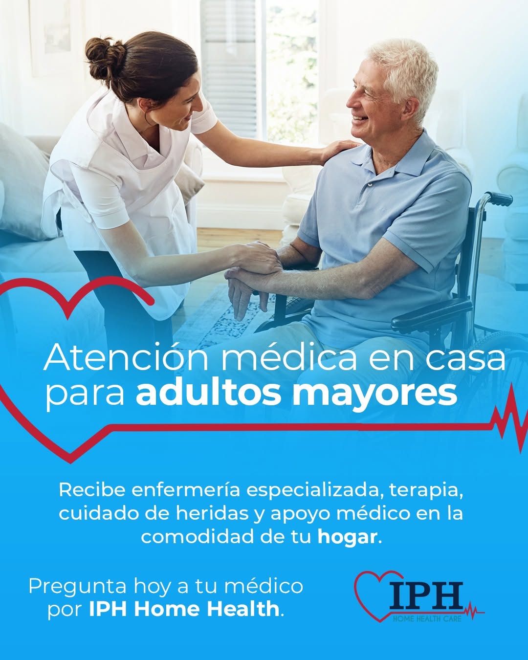 Publicación de IPH sobre atención médica en casa